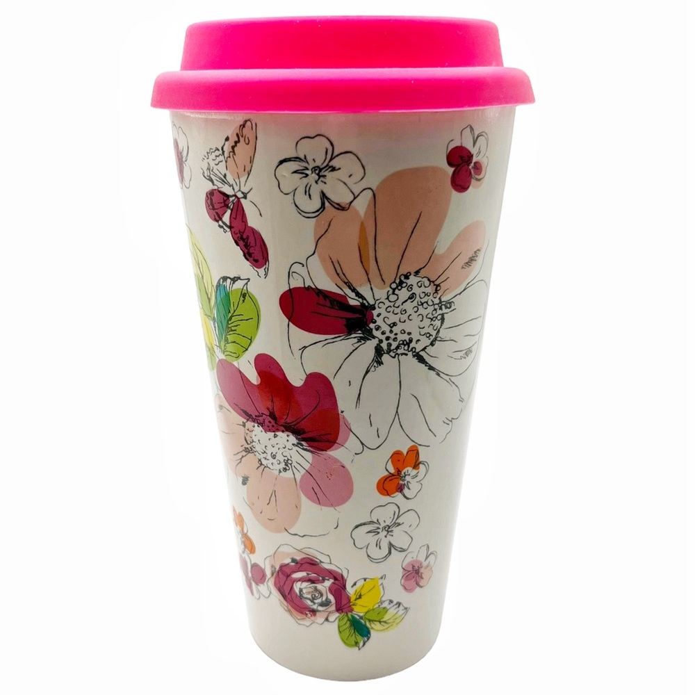 Floral 🌸 Travel Mug